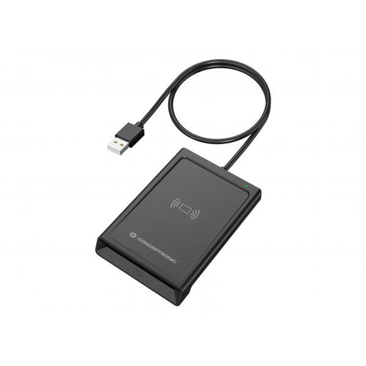 CONCEPTRONIC BIAN11B - CARD READER USB DUAL-INTERFACE SMART ID - CONTACTLESS WITH SUPPORT TO CIE 3.0