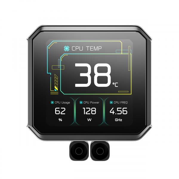 DEEPCOOL RAFF. LIQUIDO SPARTACUS 360 LCD SETTABILE IPS 3.4''
