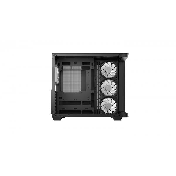 DEEPCOOL CASE MID TOWER CG530U 4F BLACK 4xARGB TG PANORAMICO