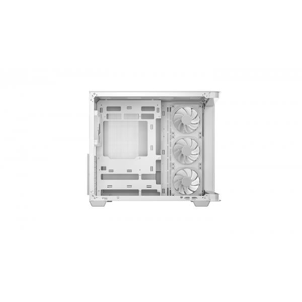 DEEPCOOL CASE MID TOWER CG530U 4F WHITE 4xARGB TG PANORAMICO