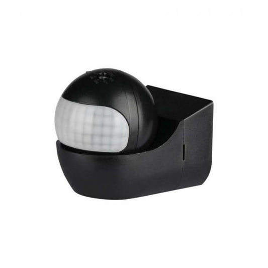 V-TAC VT-8028 (NERO) - SENSORE DI MOVIMENTO E CREPUSCOLARE - RILEVAZIONE 12 METRI - IP44