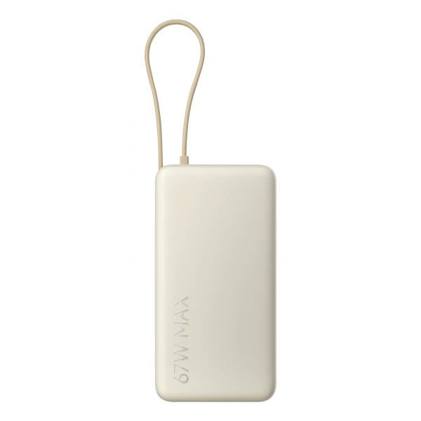 XIAOMI 67W POWER BANK (BHR08O7GL) - 20.000mAh - 1 x USB-A - 1 x USB-C