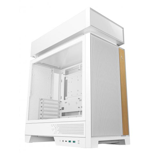 DEEPCOOL CASE MID TOWER CL660WHITE HYPERSPLIT 2x120ARGB