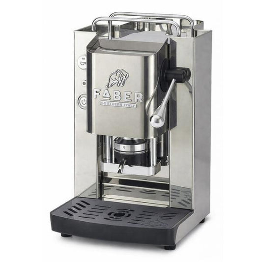 FABER PRO TOTAL INOX ESSENTIAL 3.0 LUCIDO CROMO - MACCHINA PER CAFFE'' - ELETTROVALVOLA E TERMOSTATO 95