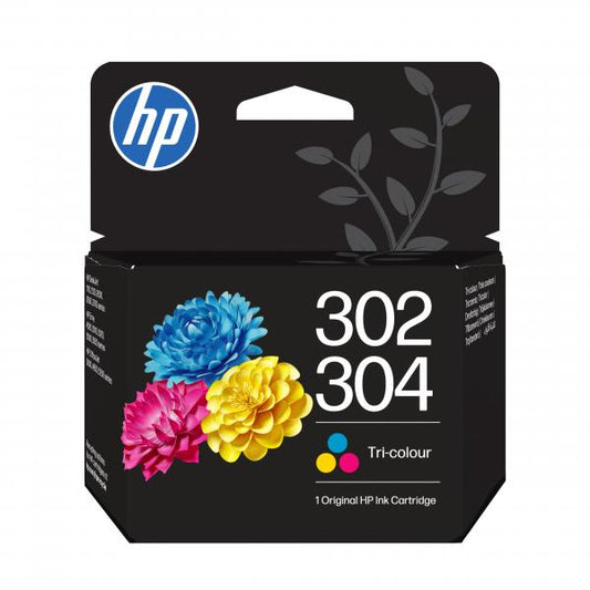 HP 302 / 304 TRI-COLOR (B7RT6AE) - CARTUCCIA ORIGINALE