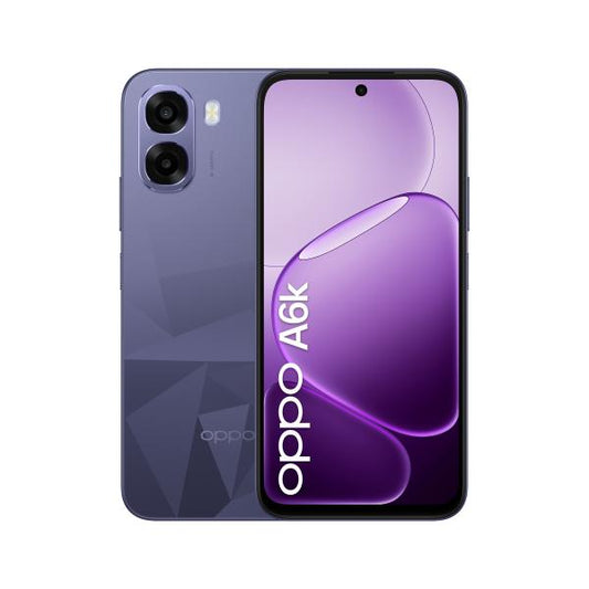 OPPO A6k CRYSTAL BLACK 6.75" 4GB/256GB