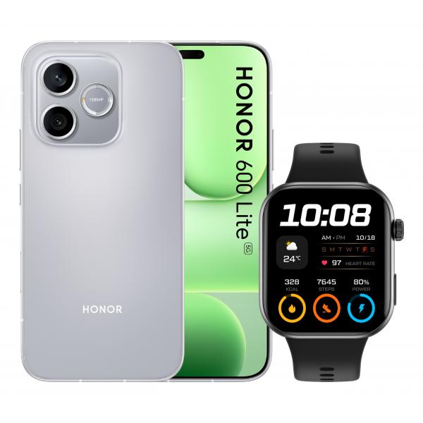 HONOR 600 LITE 5G GREY 6.6" 8GB/256GB + SMARTWATCH 2i