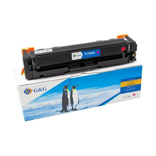 HP CF533A (205A) MAGENTA - TONER COMPATIBILE G&G CON CHIP - 900 PAG.