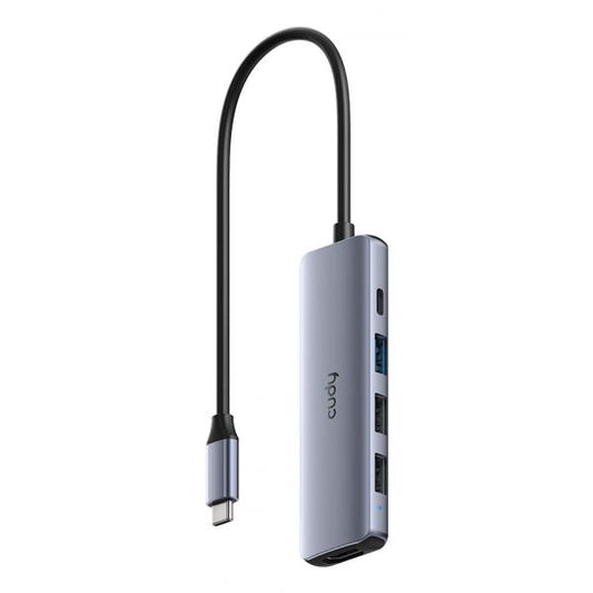 CUDY UH405 - HUB USB 5-IN-1 WITH 4K HDMI