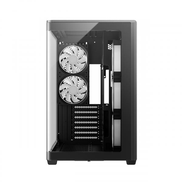 DEEPCOOL CASE MID TOWER CG590U 5F BLACK 5xARGB TG PANORAMICO