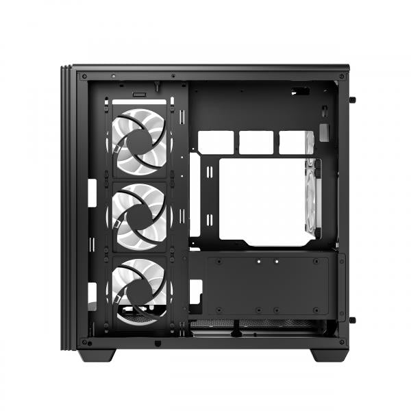 DEEPCOOL CASE MID TOWER CG590U 5F BLACK 5xARGB TG PANORAMICO