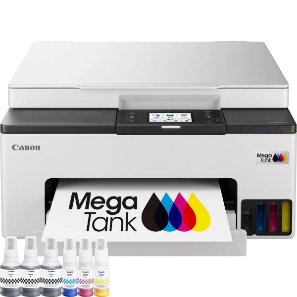 CANON MAXIFY GX1051 EB2 (6169C029) - STAMPANTE MULTIFUNZIONE INKJET TANICA A4 - WIFI + LAN - FRONTE/RETRO AUTO