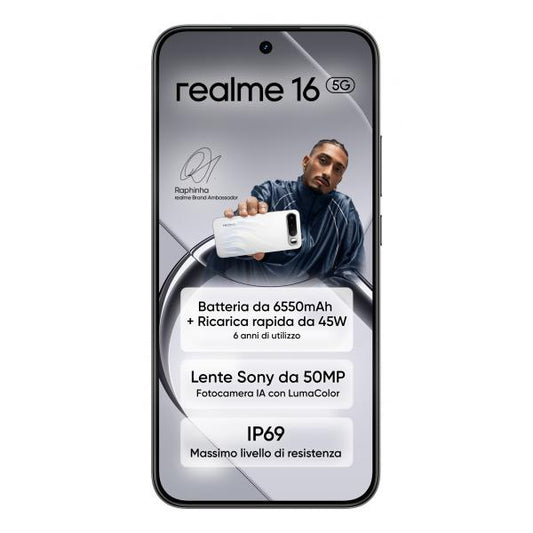 REALME 16 5G AIR BLACK 6.57" 8GB/256GB
