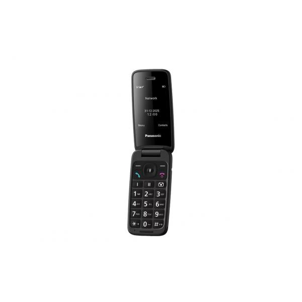 PANASONIC KX-TU410EXB BLACK EASY PHONE CLAMSHELL 2.4"