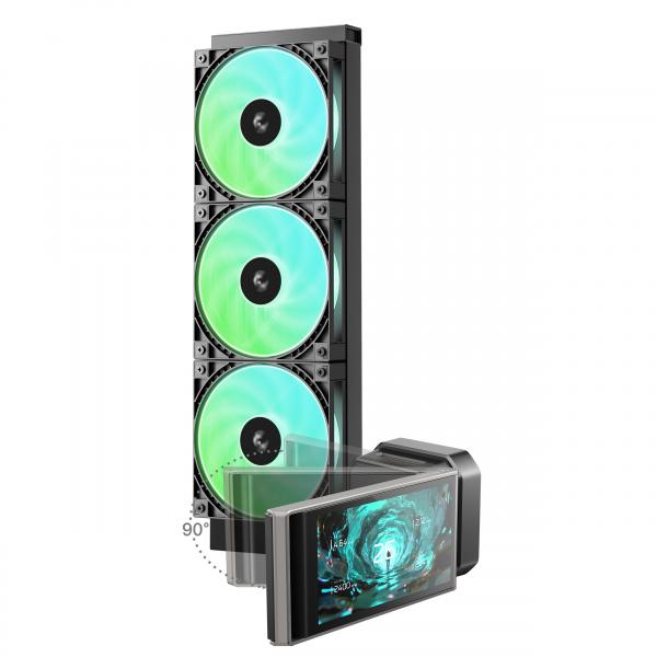 DEEPCOOL RAFF. LIQUIDO LT360 VISION ARGB LCD 4.5''