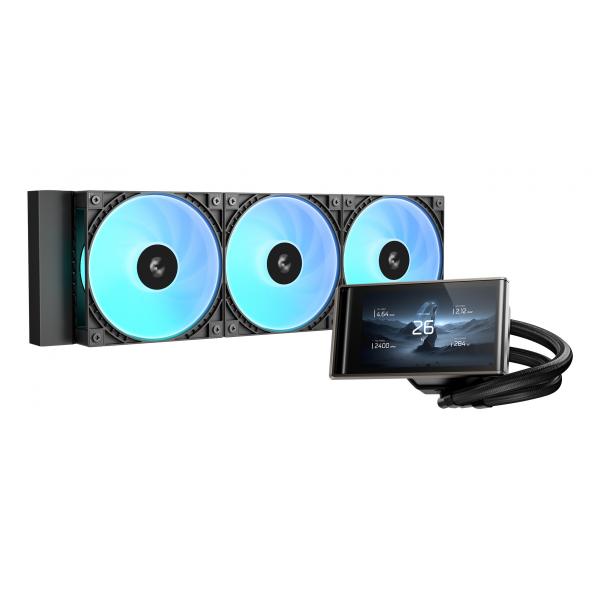 DEEPCOOL RAFF. LIQUIDO LT360 VISION ARGB LCD 4.5''