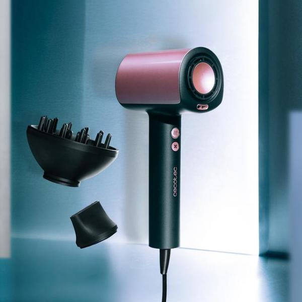 CECOTEC DRYGLAM NANO PLASMA ASCIUGACAPELLI BRUSHLESS 1600W PINK E BLACK