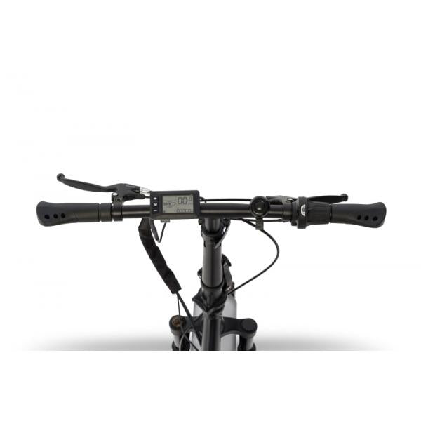 SHARP BK-FM03-ES - BICICLETTA ELETTRICA PIEGHEVOLE FAT E-BIKE (SILVER) - RUOTE 20""X4"" - MOTORE 250W - BATTERIA 48V 13AH - TELAIO ACCIAIO - 6 MARCE