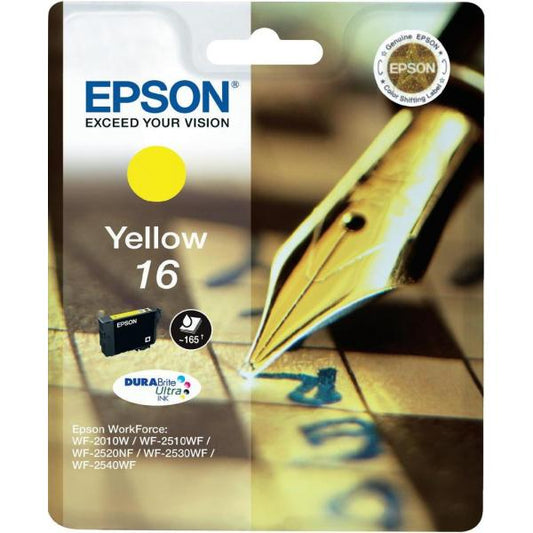 EPSON T16 YELLOW (C13T16244010) - CARTUCCIA ORIGINALE