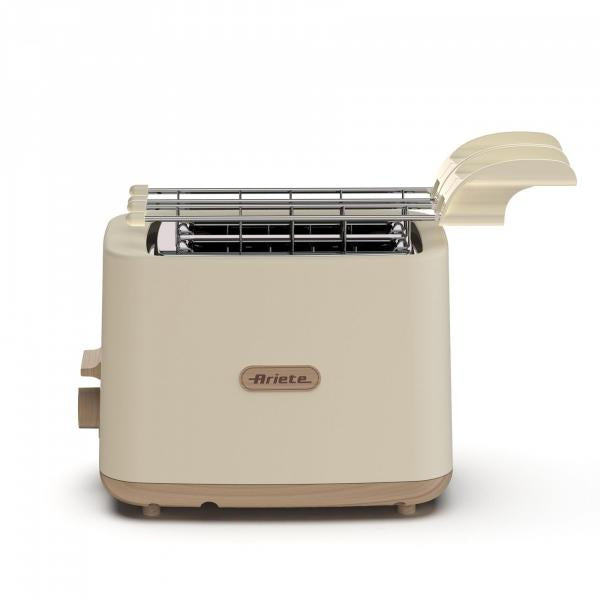 ARIETE BREAKFAST WOOD (157/06) - TOSTAPANE ELETTRICO - 760 WATT - BEIGE