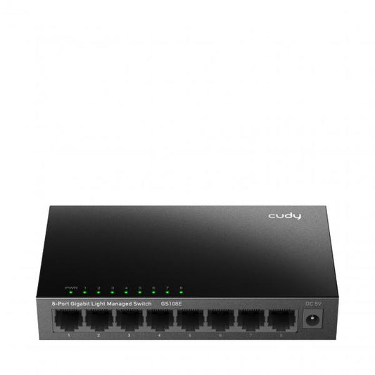 CUDY GS108E - SWITCH 8 PT GIGABIT