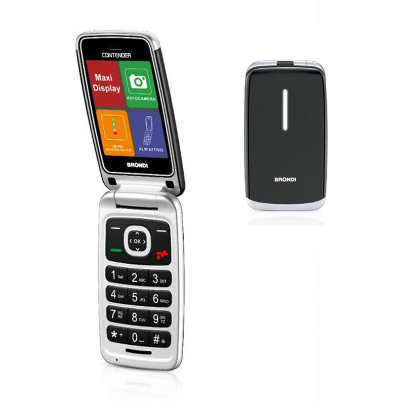 BRONDI CONTENDER (NERO) - TELEFONO CELLULARE - FOTOCAMERA