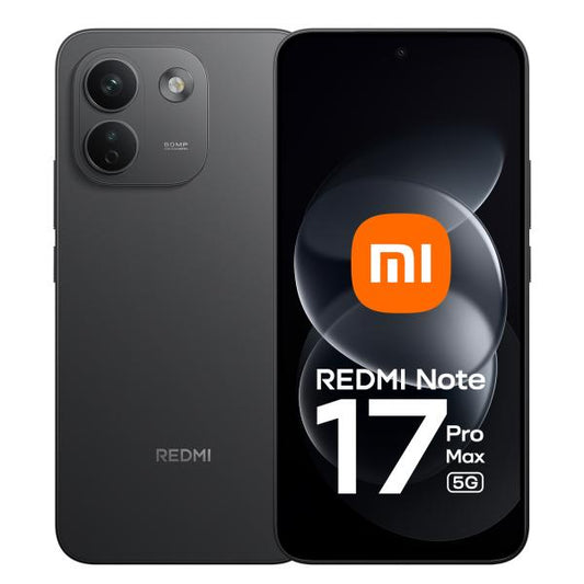 XIAOMI REDMI NOTE 17 PRO MAX (BLACK) - SMARTPHONE 6.83"" - 5G - RAM 8GB - 256GB - ITA