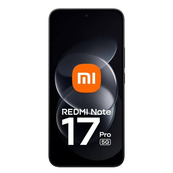 XIAOMI REDMI NOTE 17 PRO (BLACK) - SMARTPHONE 6.83"" - 5G - RAM 6GB - STORAGE 256GB - ITA