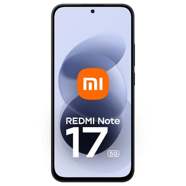XIAOMI REDMI NOTE 17 (BLACK) - SMARTPHONE 6.99"" - 5G - RAM 6GB - STORAGE 256GB - ITA