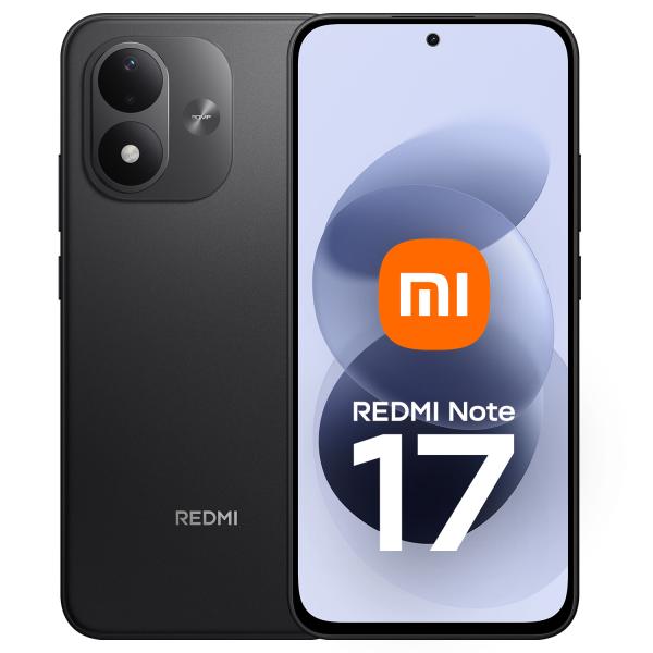 XIAOMI REDMI NOTE 17 4G BLACK 7" 6GB/256GB