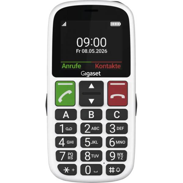 GIGASET GL30 (BIANCO) - TELEFONO CELLULARE 4G SENIOR BARPHONE