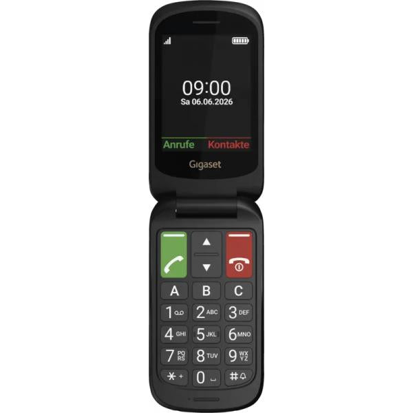 GIGASET GL40 (NERO) - TELEFONO CELLULARE 4G SENIOR CLAMSHELL