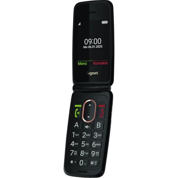 GIGASET GL795 (NERO) - TELEFONO CELLULARE SENIOR CLAMSHELL