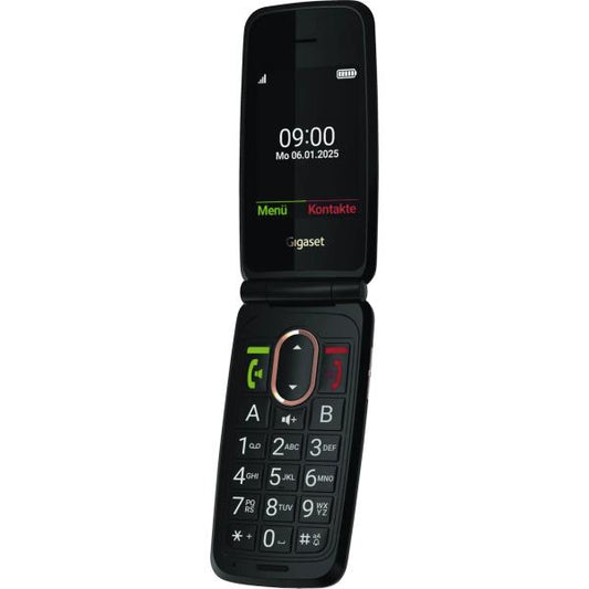 GIGASET GL795 (NERO) - TELEFONO CELLULARE SENIOR CLAMSHELL