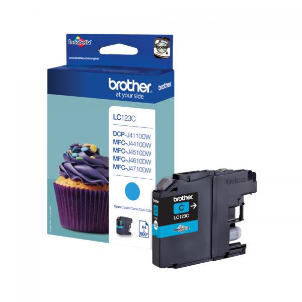 BROTHER LC121 - 123 CIANO - CARTUCCIA COMPATIBILE