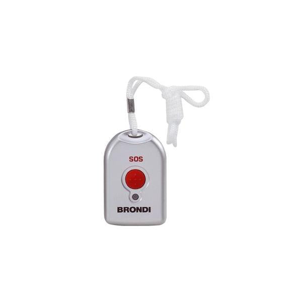 BRONDI SUPER BRAVO PLUS (ARGENTO) - TELEFONO CORDED - TASTI GRANDI - VIVAVOCE - DISPLAY - COMPATIBILE CON APPARECCHI ACUSTICI - TELECOMANDO SOS