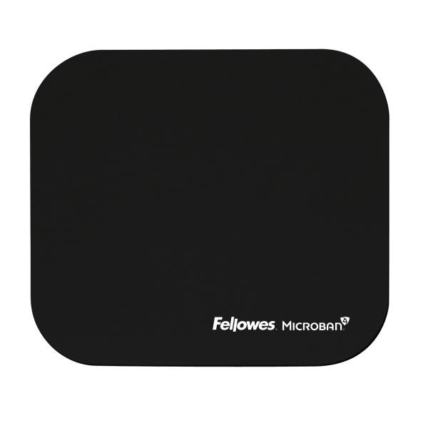 FELLOWES MOUSEPAD NERO MICROBAN CON ANTIBATTERICO