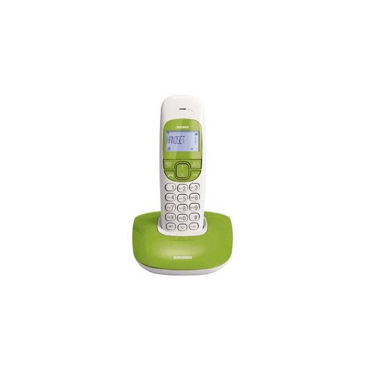 BRONDI NICE (BIANCO/VERDE) - TELEFONO CORDLESS SINGOLO - VIVAVOCE