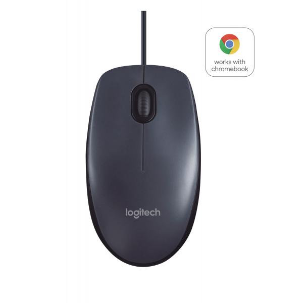 LOGITECH B100 MOUSE Blk