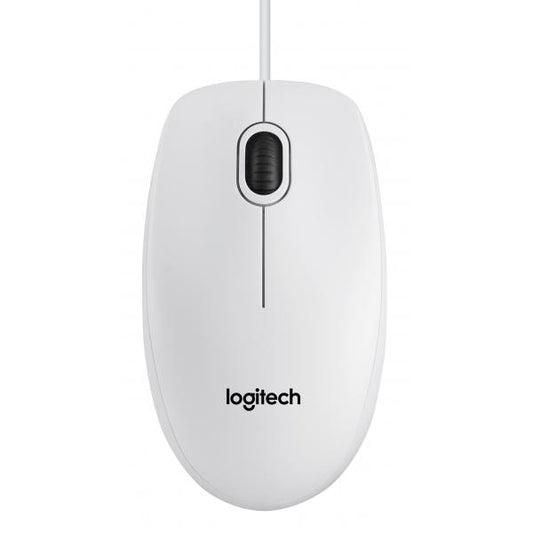 LOGITECH B100 MOUSE White