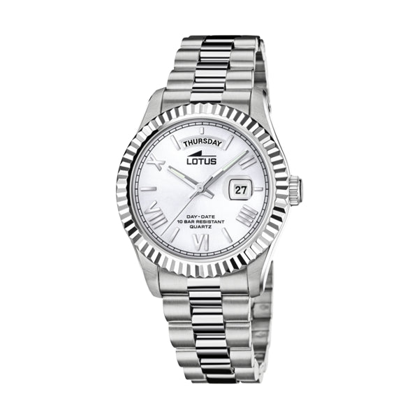 LOTUS WATCHES Mod. FREEDOM Day Date WHITE