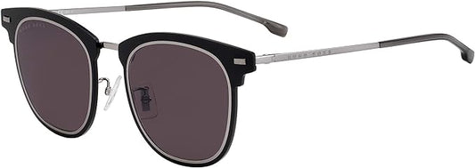 BOSS 1144/F/S, Occhiali da sole, ruthenium, 52, da Uomo