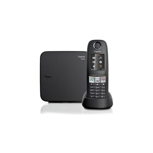 GIGASET E630 (NERO) - TELEFONO CORDLESS - IP65 - PROFILI AUDIO - VIVAVOCE