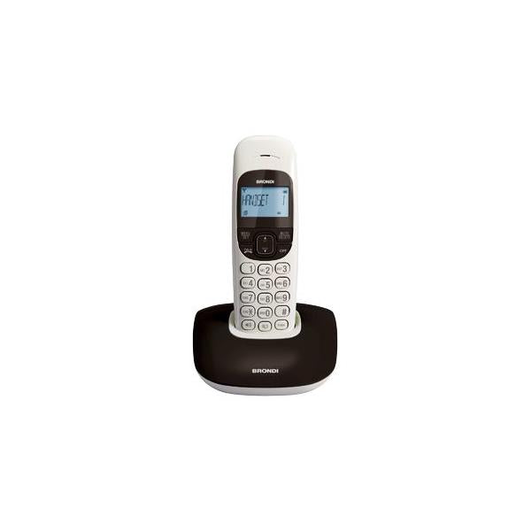 BRONDI NICE NERO/BIANCO CORDLESS DECT