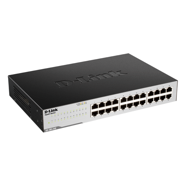 D-LINK GO-SW-24G - EASY DESKTOP SWITCH 24 PORTE GIGABIT