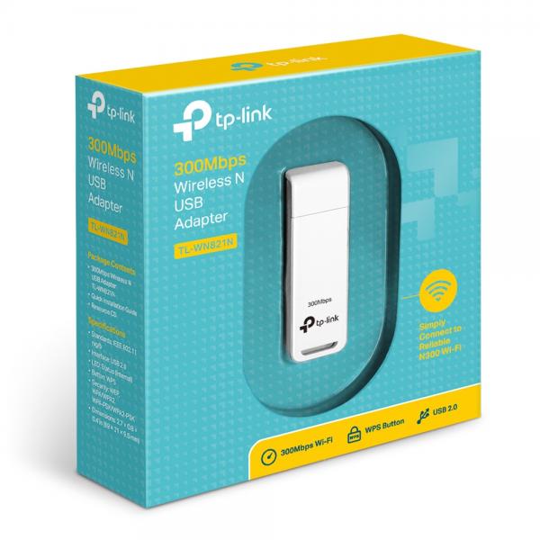 TP-LINK TLWN821N - ADATTATORI DI RETE USB WIRELESS
