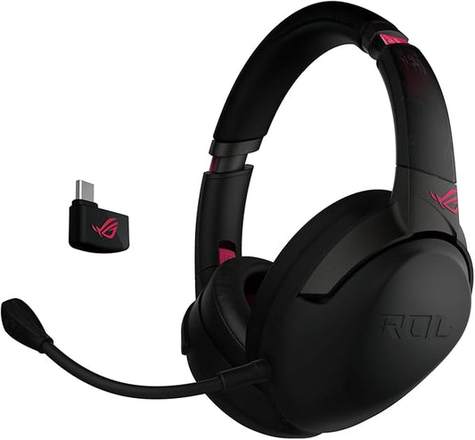 ASUS ROG Go 2.4 Electro Punk - 2.4 GHz wireless gaming headset with USB-C