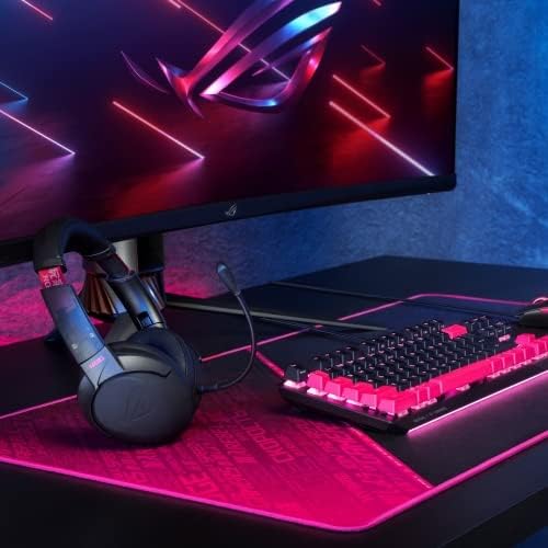 ASUS ROG Go 2.4 Electro Punk - 2.4 GHz wireless gaming headset with USB-C