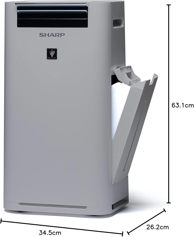 SHARP UA-HG40E-L - Purificatore d'aria con funzione umidificatore [Classe di efficienza energetica A+]
