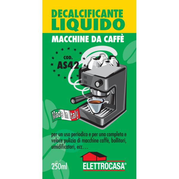 Elettrocasa AS42 detergente per elettrodomestico Macchina da caffè 250 ml